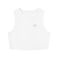 Women's BS Crewneck Cropped Tank Top