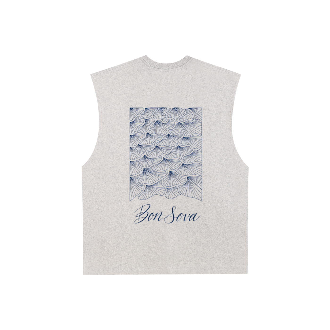 Shore Line Cotton Tank Top