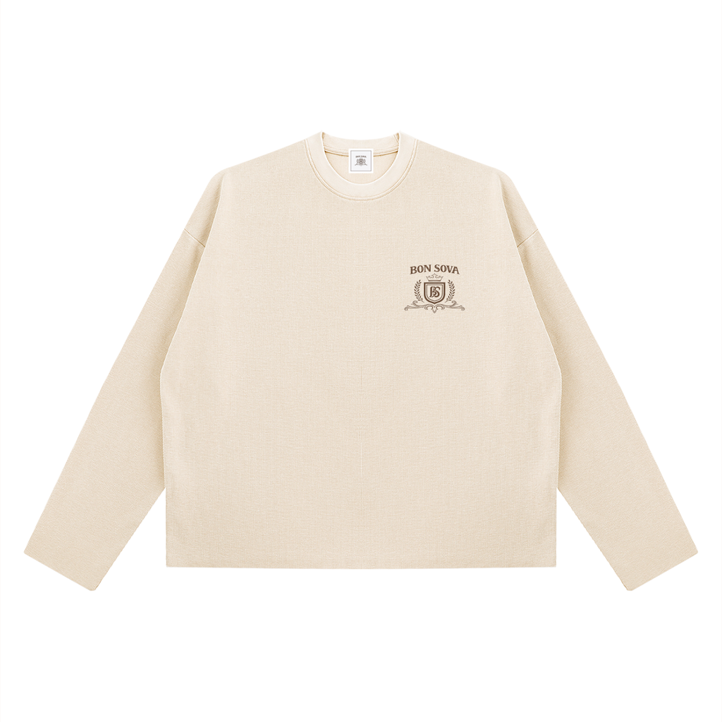 Coco Cabana Boxy Waffle Long Sleeve