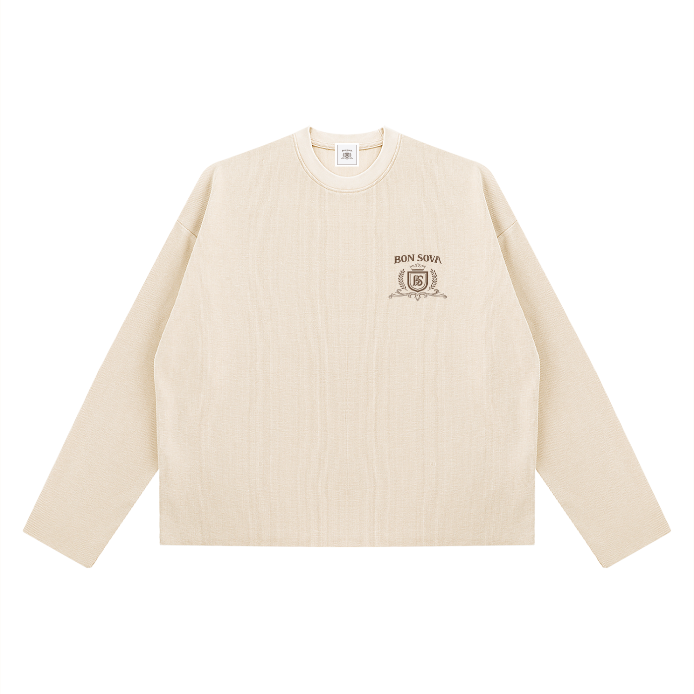 Coco Cabana Boxy Waffle Long Sleeve