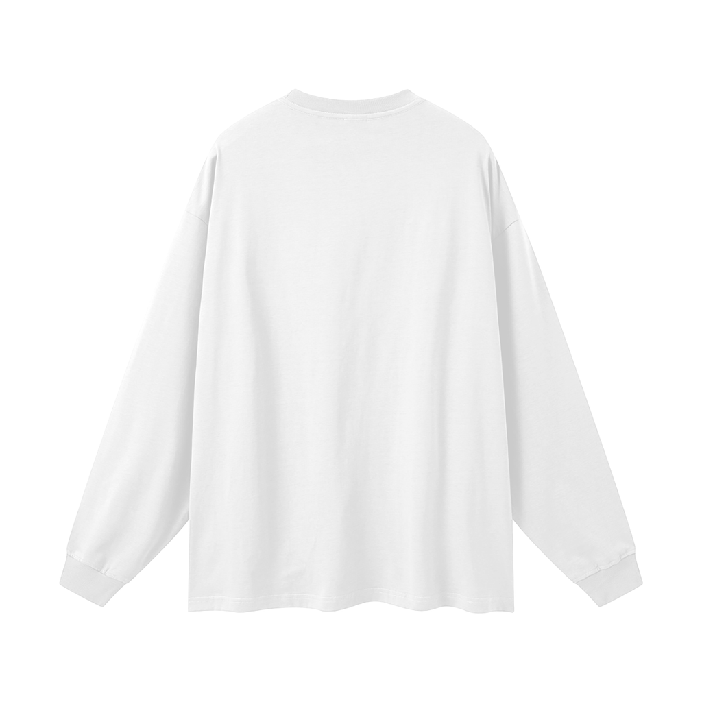 Palm Tree Oversized Long Sleeve T-Shirt