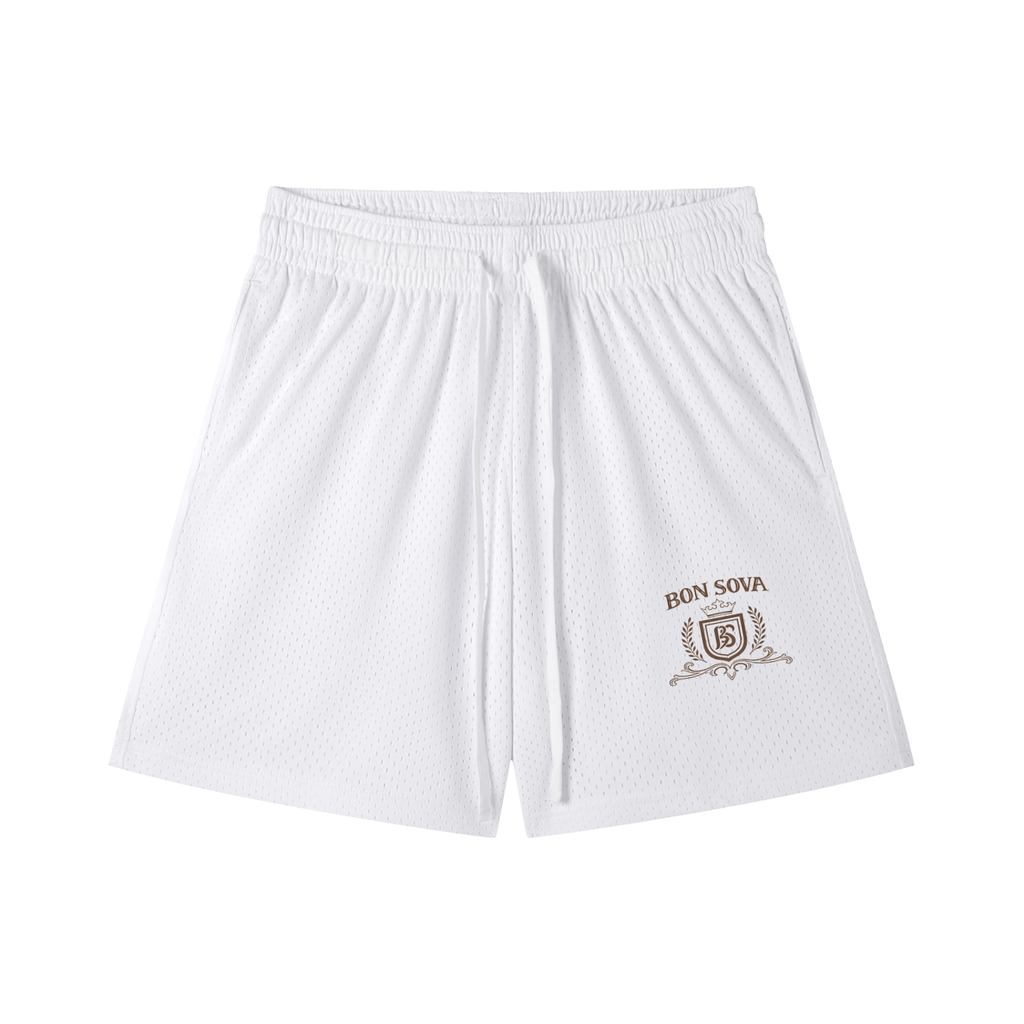 Bon Sova Mesh Drawstring Shorts