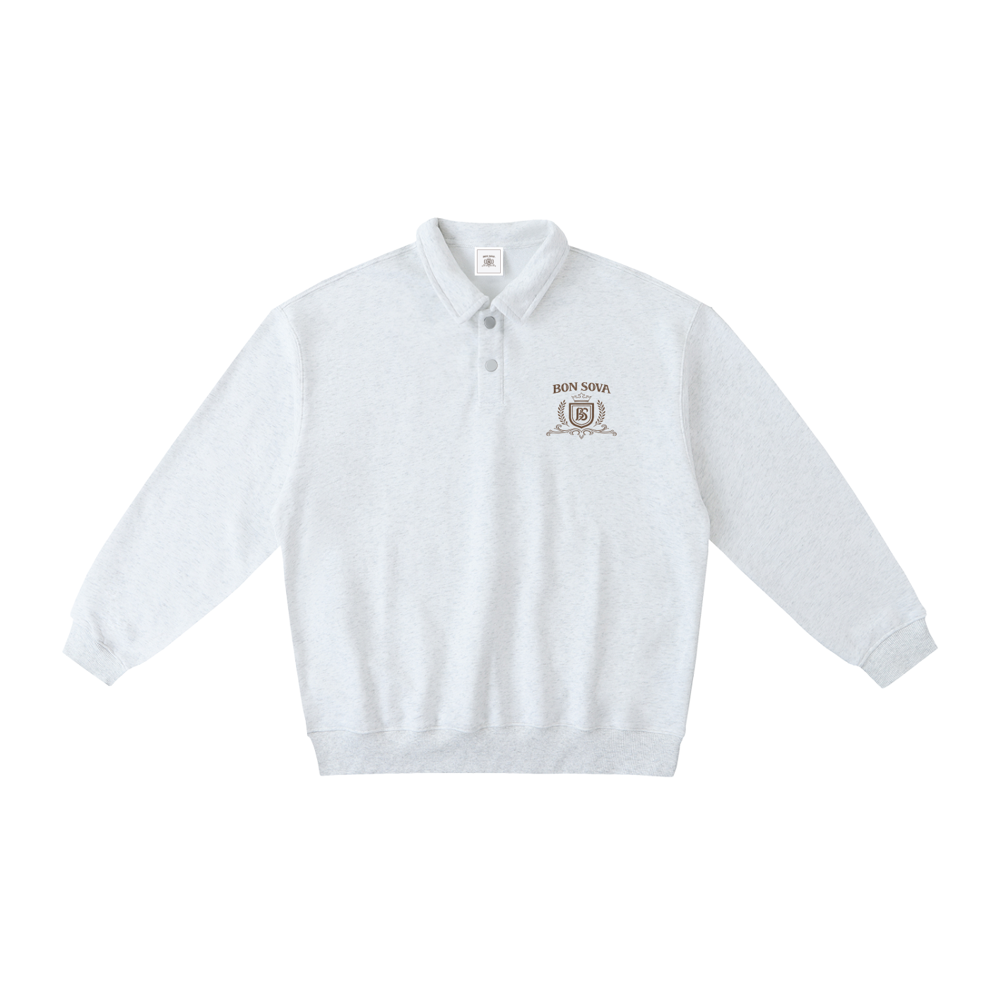 Bon Sova Polo Sweatshirt