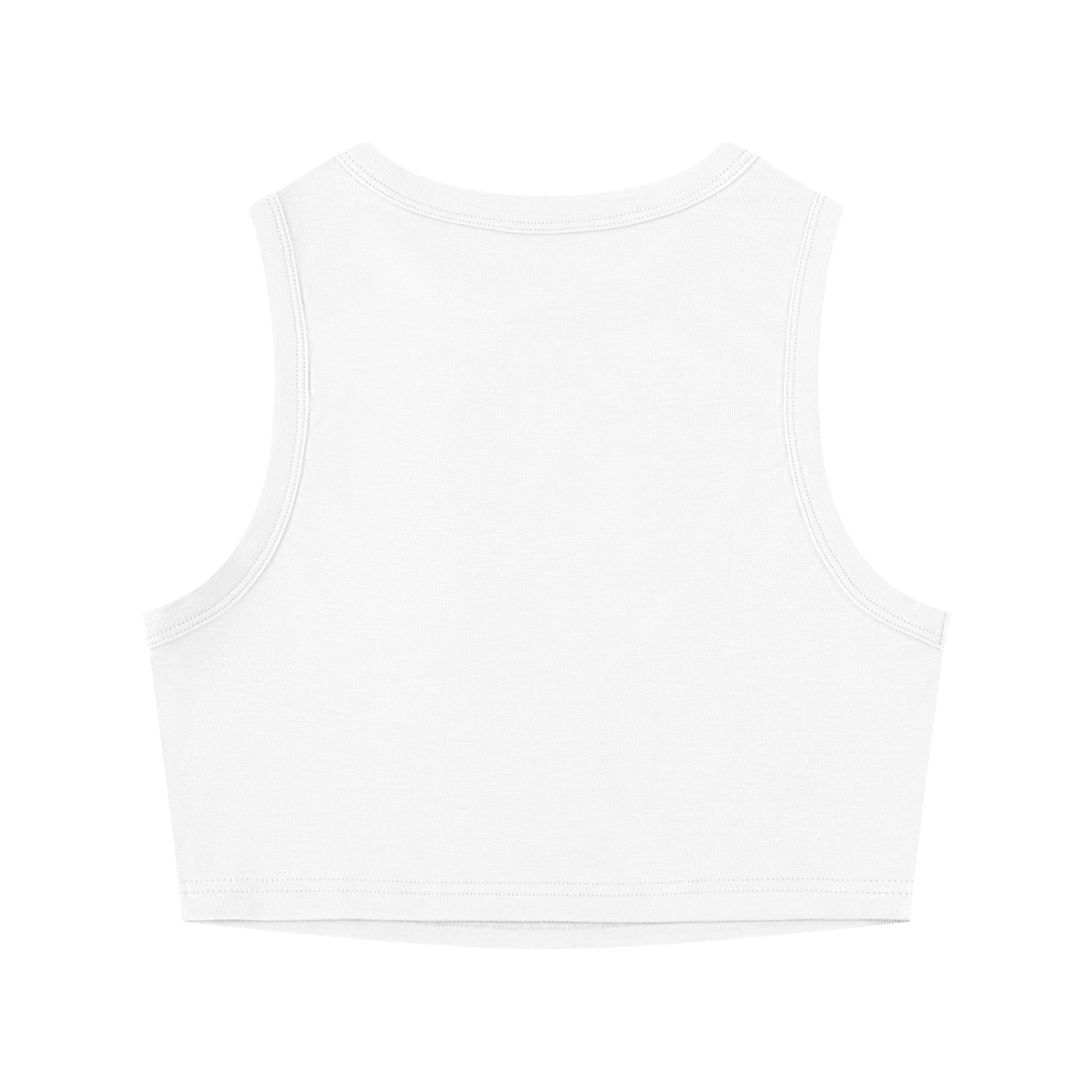 Women's BS Crewneck Cropped Tank Top