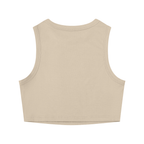 Cropped Crewneck Tank Top | Women