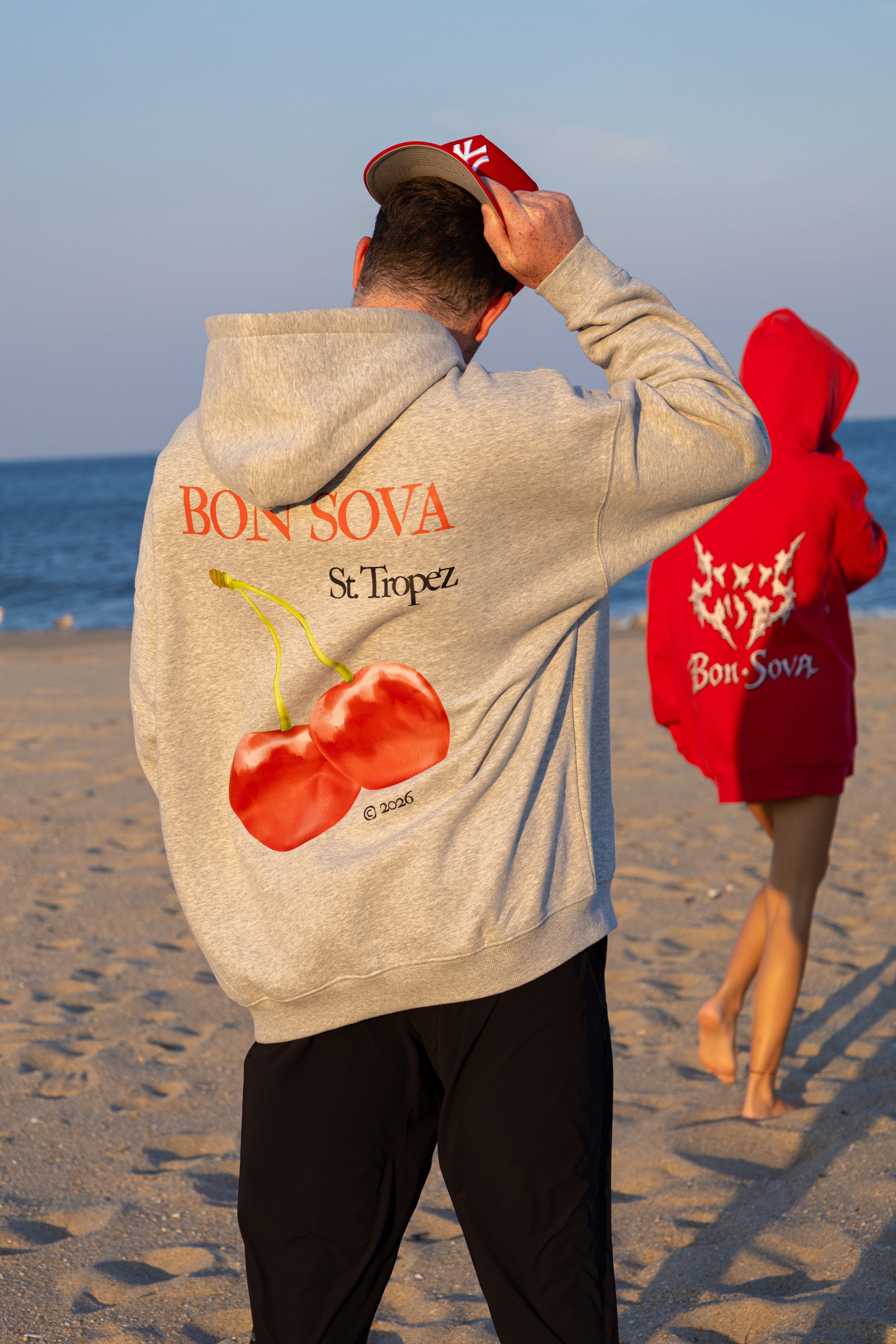 Cherry Oversized Hoodie