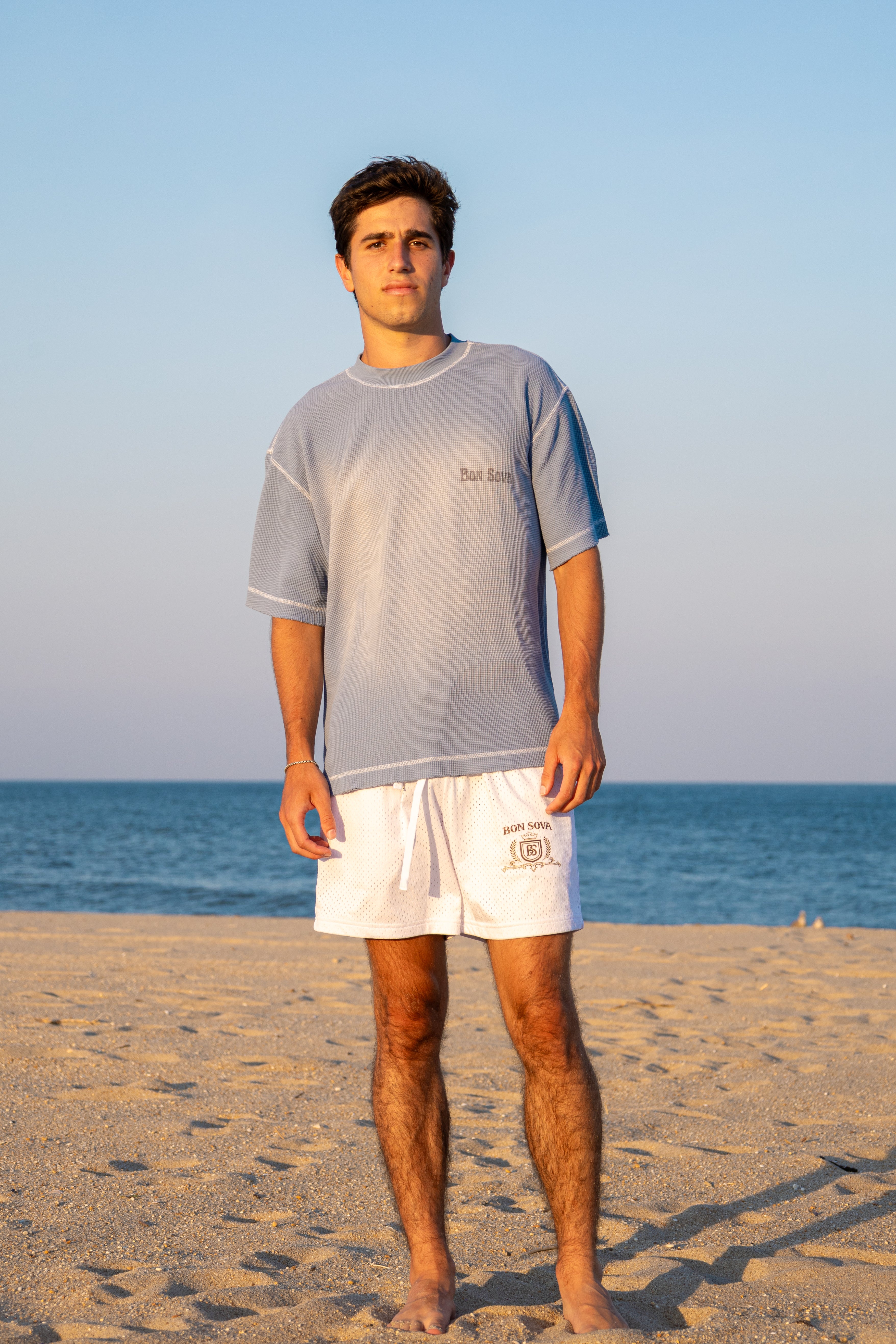 Sunfade Waffle Boxy T-Shirt