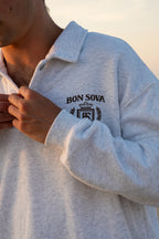 Bon Sova Polo Sweatshirt