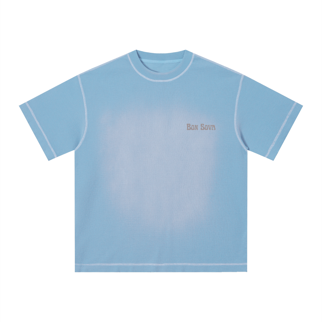 Sunfade Waffle Boxy T-Shirt