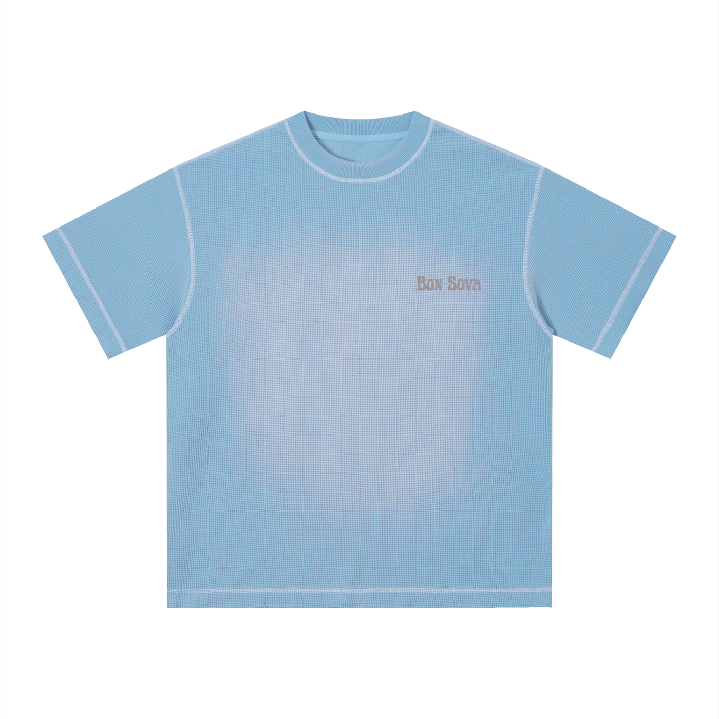 Sunfade Waffle Boxy T-Shirt