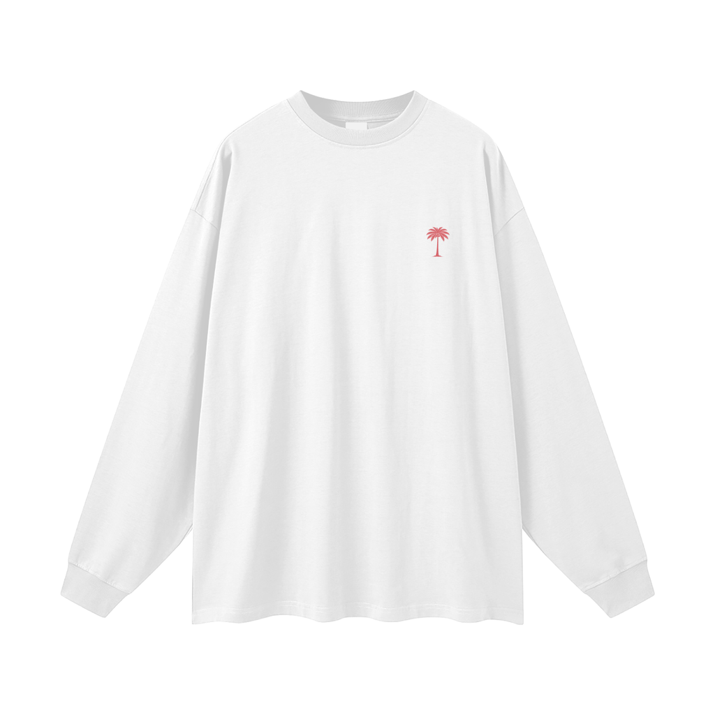 Cherry Oversized Long Sleeve T-Shirt