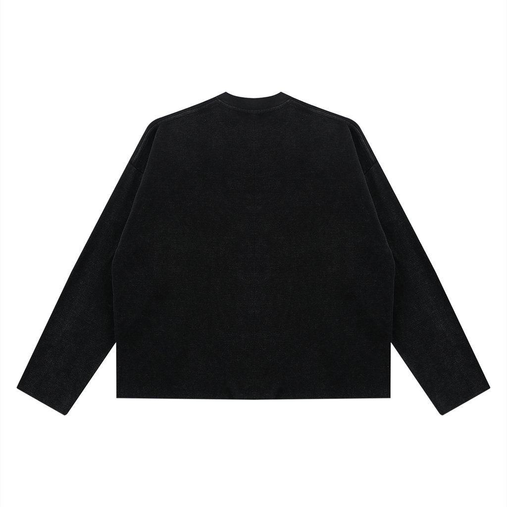 6 Palms Boxy Waffle Long Sleeve
